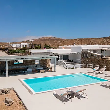 ヴィラ Elia Breeze Mykonos *